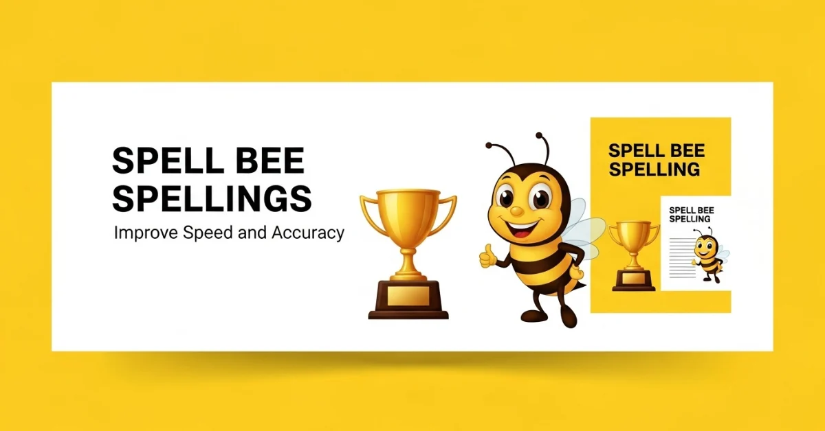 Spell Bee Spellings